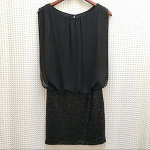 Like NEW Aqua sequin dress from Bloomingdales